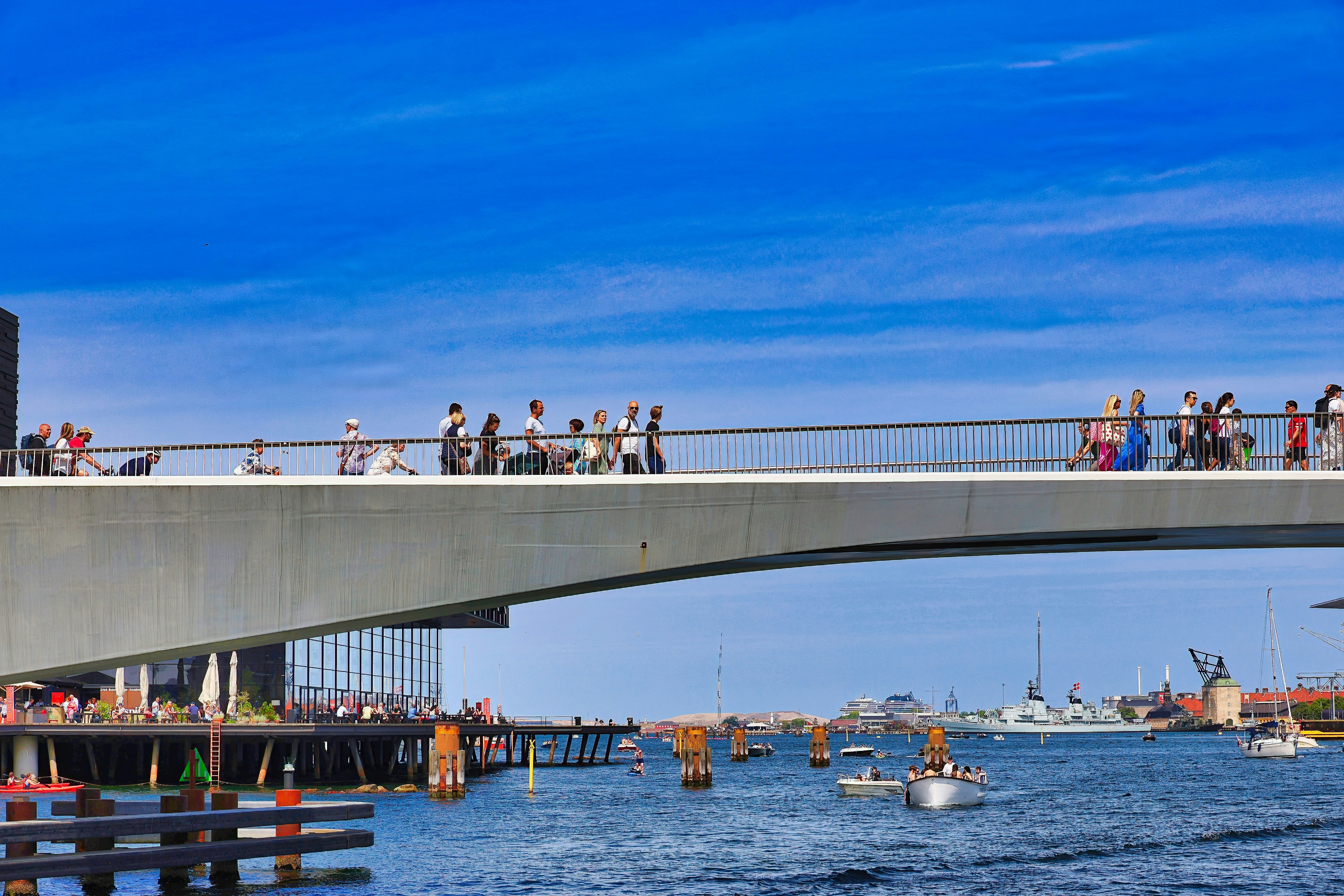 Cykelslangen, the cycle route over the harbour